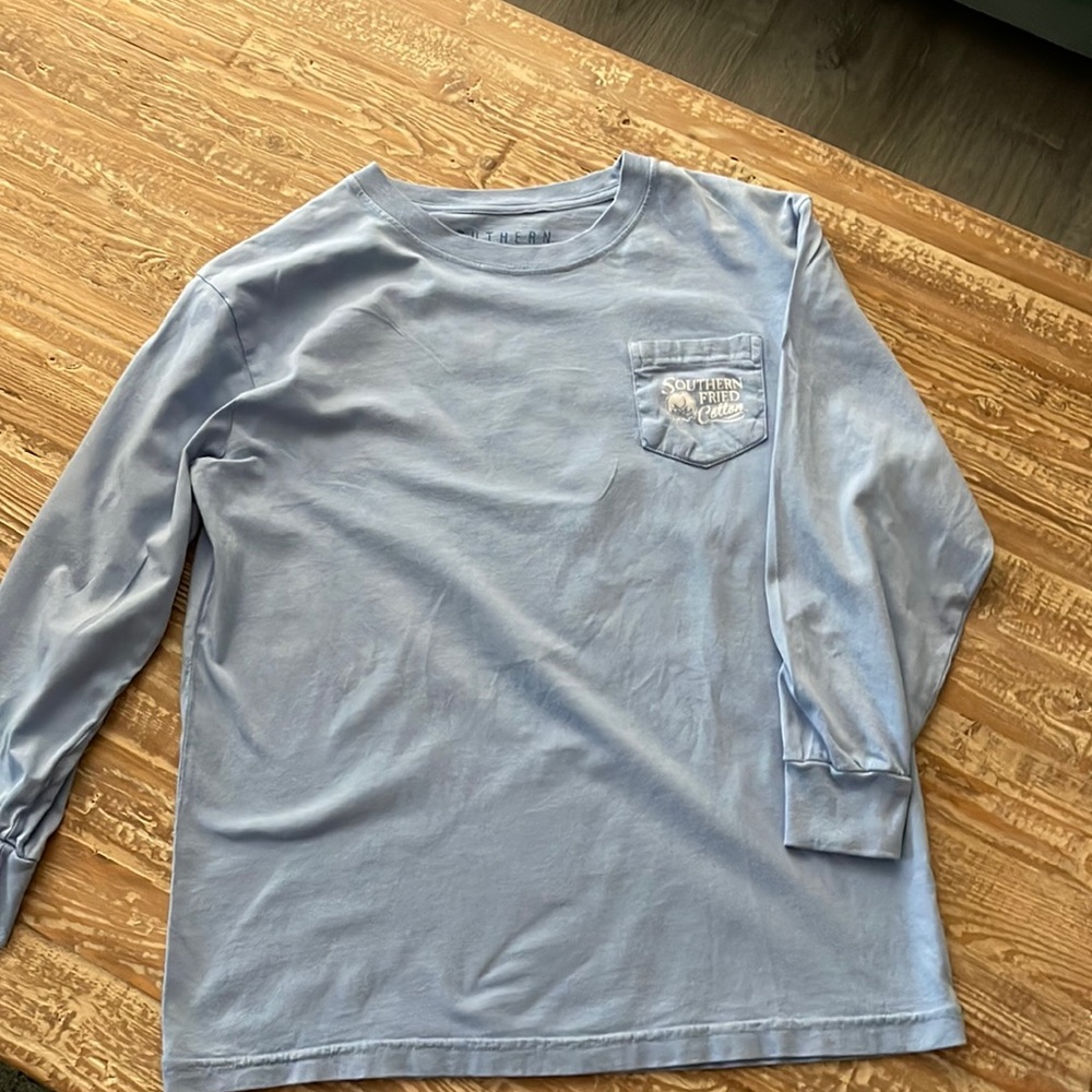 Southern Fried Cotton long sleeve t-shirt with Jeep print.